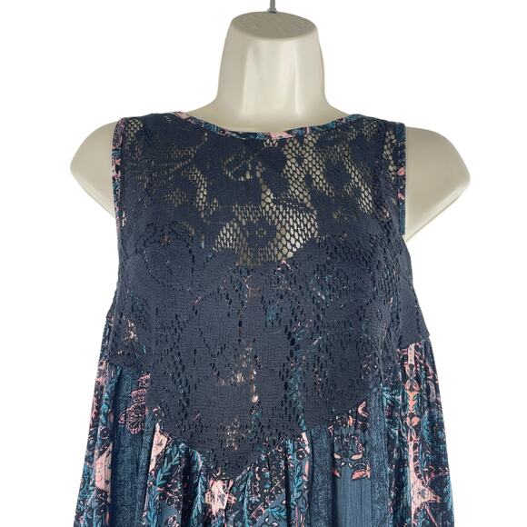 Intimately Free People Count Me In Trapeze Mini Dress Black Size XS - Picture 4 of 9